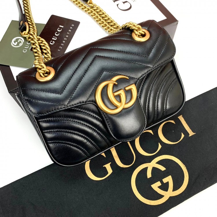 GUCCİ MARMONT MİNİ SİYAH